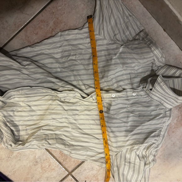 Miu Miu Casual Striped Shirt dress suit blouse classic top - Picture 6 of 9